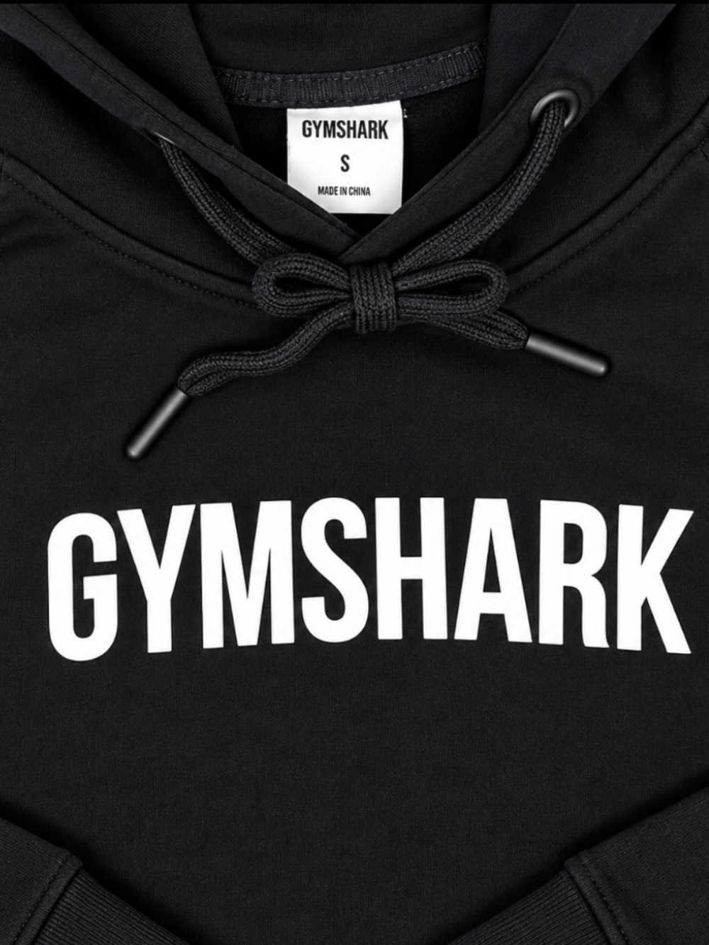 Gymshark cropped hooded sweatshirt